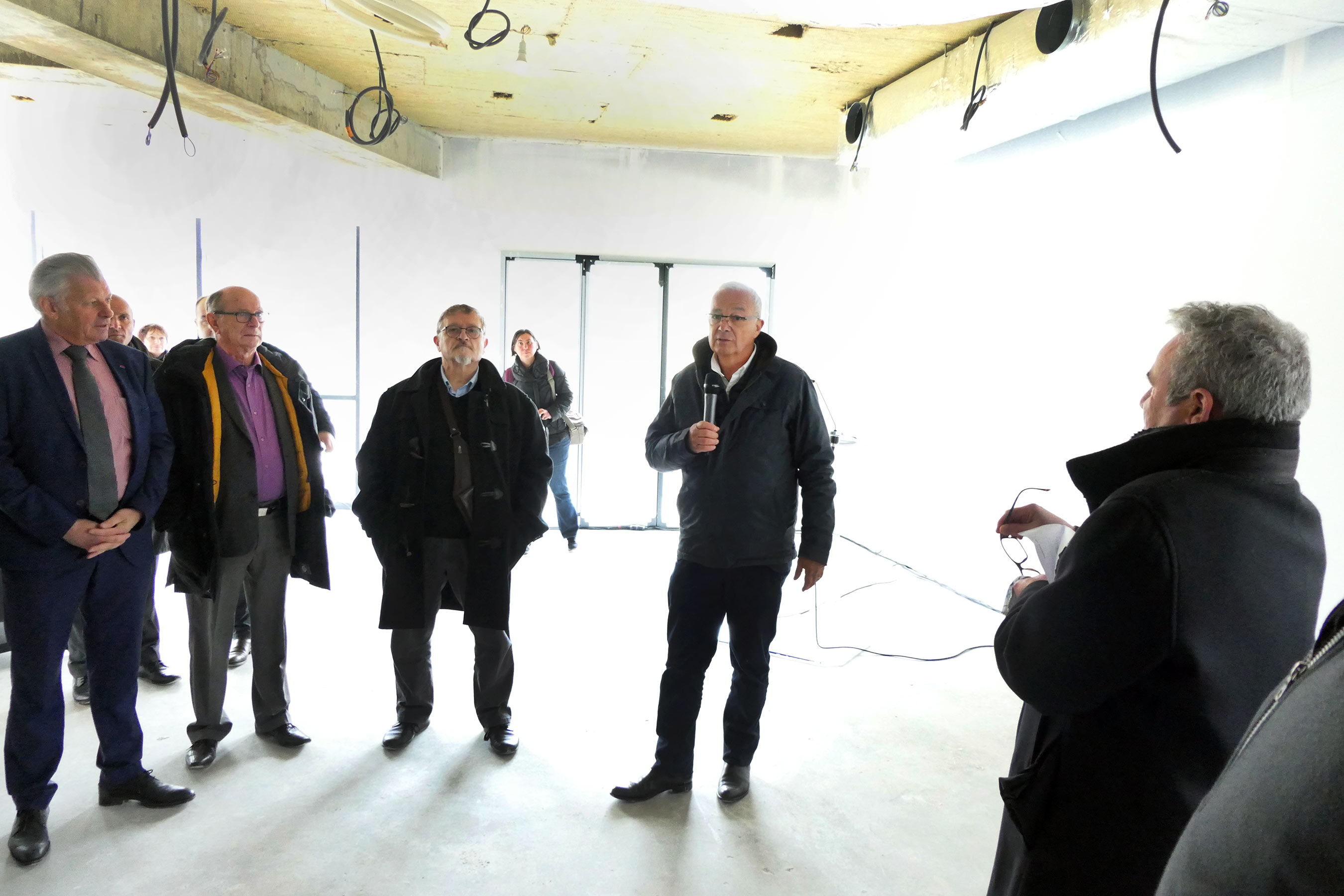 Visite de chantier Résidence Services Seniors Cesson-Sévigné Groupe Launay Les Sénioriales le 3 mars 2020